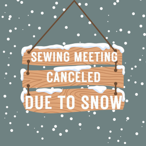 Canceled: Feb 15th sewing session