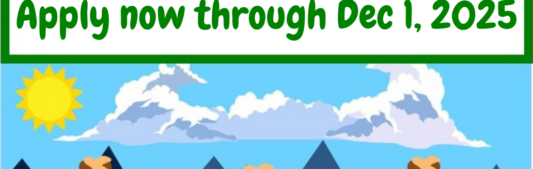 4-H Summer Camp youth staff needed apply now through dec 1, 2025