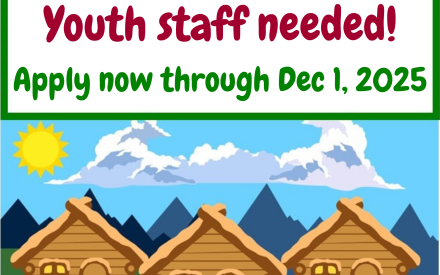 Apply now: 4-H Summer Camp youth staff positions