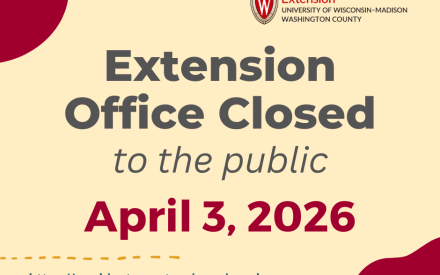 Extension office closed to the public April 3