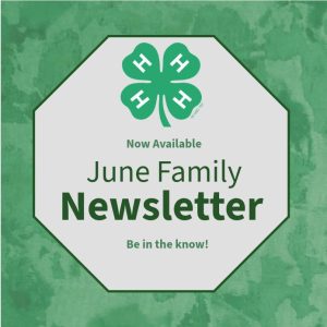 June Cloverline 4-H newsletter now posted