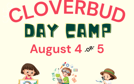 Register today for Cloverbud Day Camp
