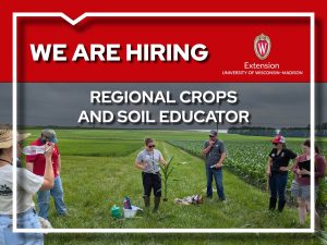 Passionate About Agriculture and Education? Join UW-Madison Extension as a Regional Crops Educator