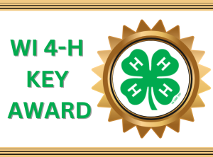 Amanda Meyer, Spencer Mueller, & Holly Elsinger Earn Wisconsin 4-H Key Award