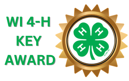 Amanda Meyer, Spencer Mueller, & Holly Elsinger Earn Wisconsin 4-H Key Award
